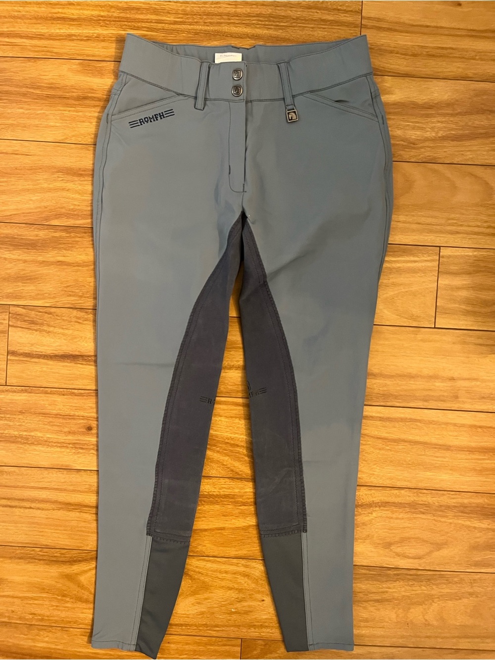 Romfh Charcoal Women's Equestrian Breeches